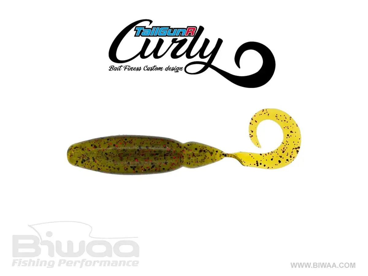 Biwaa Shad Tailgunr Curly 2.5 6.3cm 004 Watermelon Red