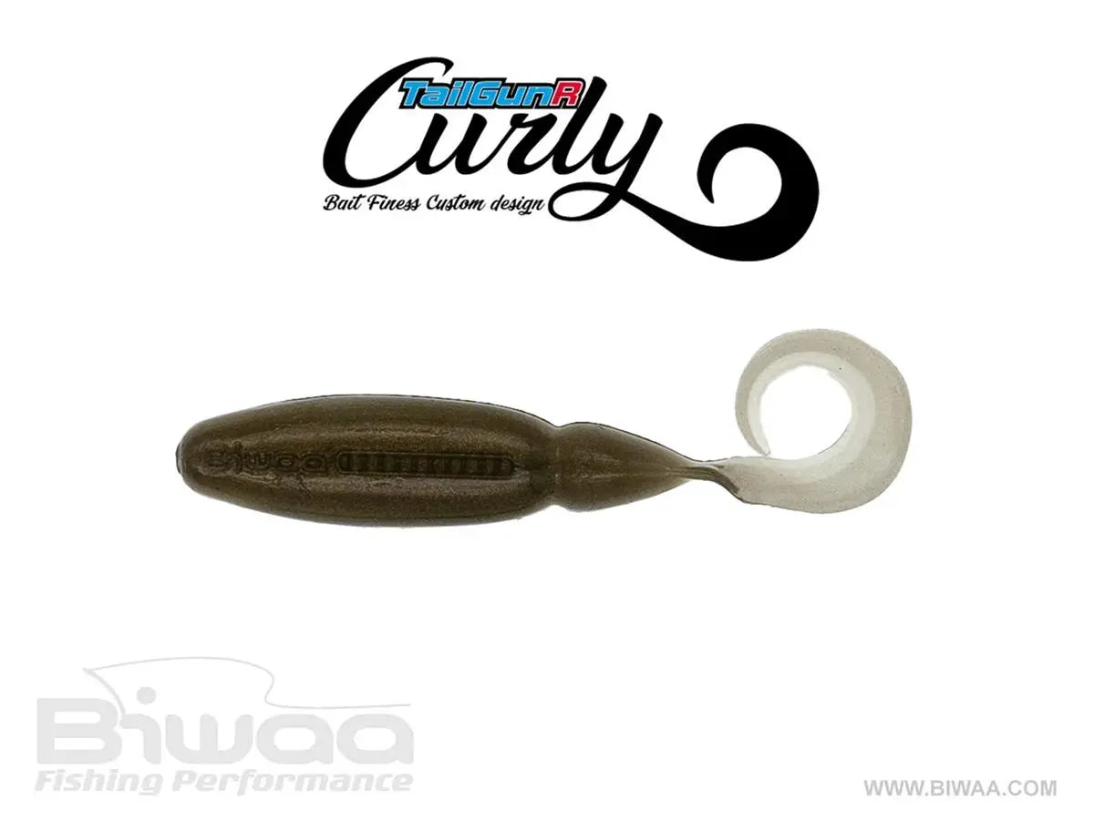 Biwaa Shad Tailgunr Curly 3.5 9cm 203 Bronze Ayu