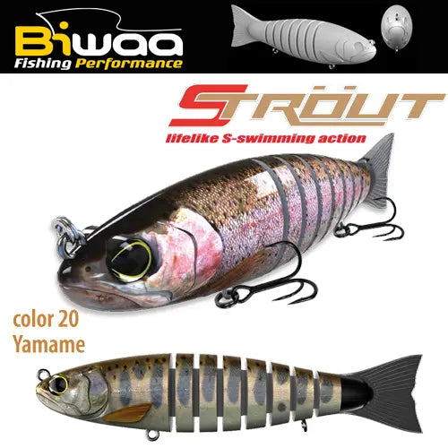 Biwaa Swimbait Strout 6.5 16cm 52gr 20 Yamame