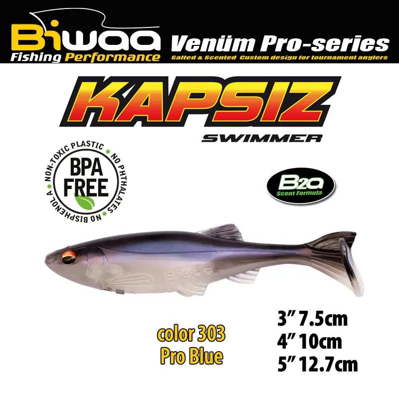 Biwaa Shad Kapsiz 3 7.5cm 303 Pro Blue
