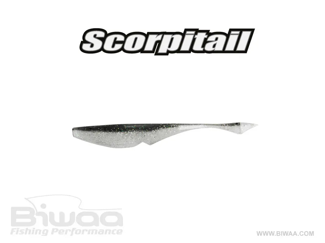 Biwaa Shad Scorpitail 5 13cm 101 Silver Minnow