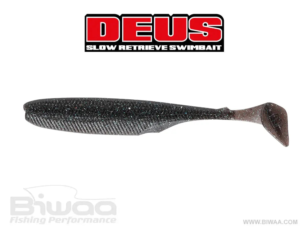 Biwaa Shad Deus 4 10cm 010 Black & Blue
