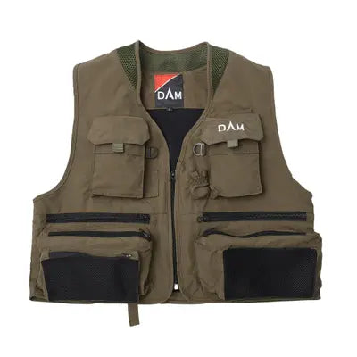 DAM ICONIC FLY VEST S DUSTY OLIVE