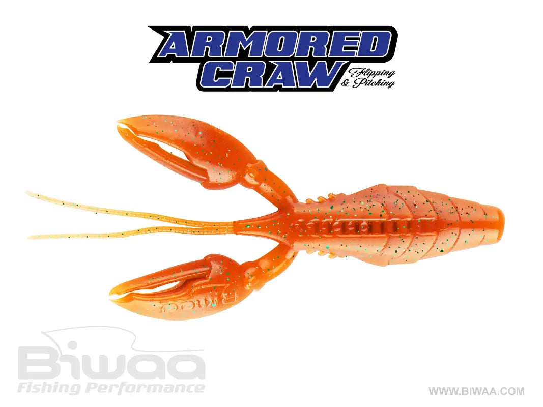 Biwaa Shad Armored Craw 3 7.5cm 03 Orange Green
