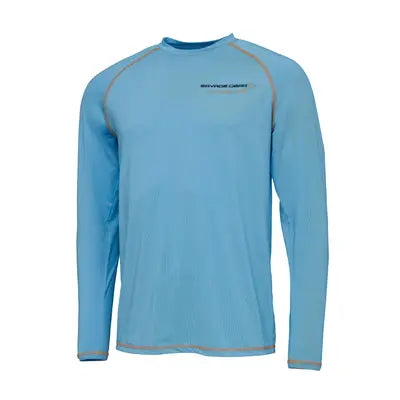 Savage Gear AQUA UV LONG SLEEVE TEE XL BONNIE BLUE