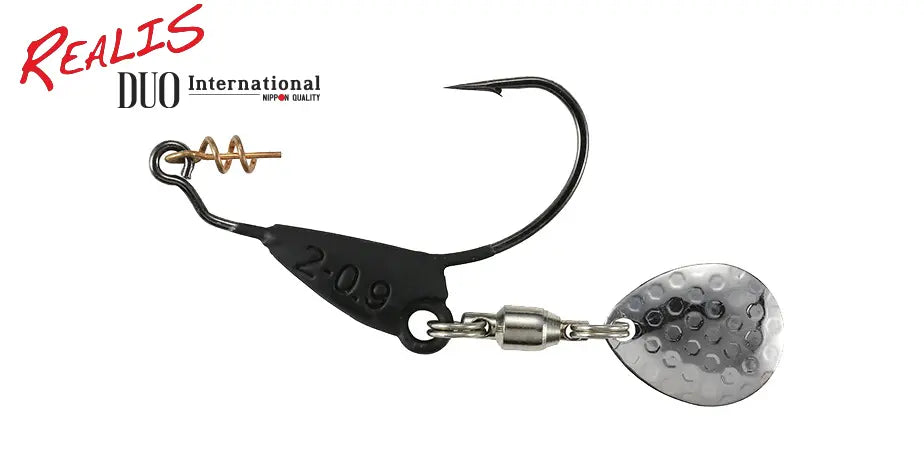 Duo Realis Spin Hook 5gr #2/0 Mat Black