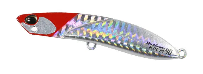 Duo Metal Garage Plate Jig 30g 7cm 30gr Pha0001 Red Head Holo