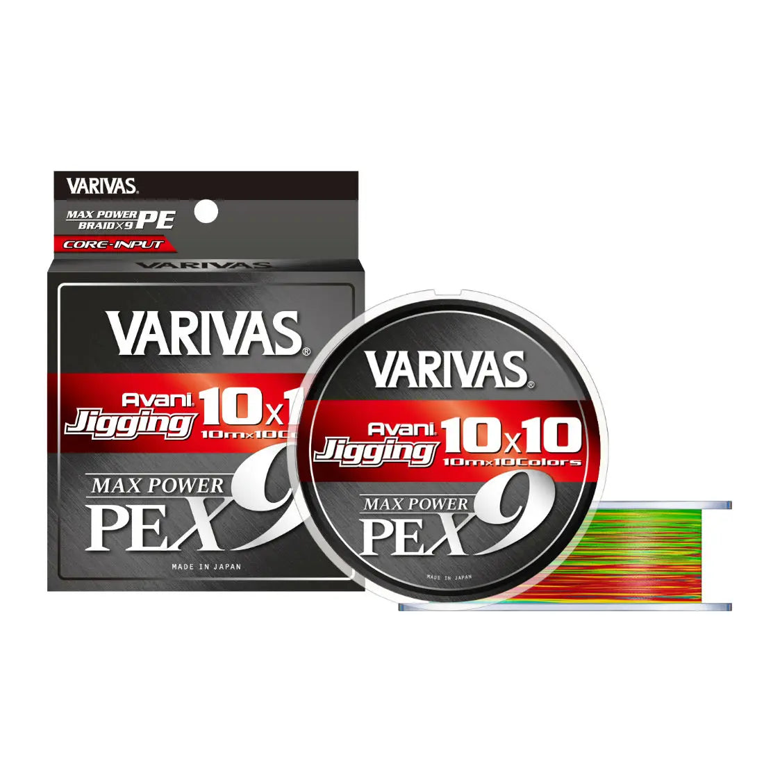 Fir Varivas Avani Jigging 10x10 Max Pe X9 200m #0.6 0.128mm 14lb 10mx10 Marking Color