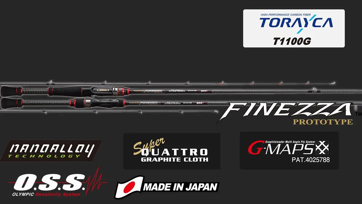 Graphiteleader Finezza 17 Prototype Gfps-722l-t Fast 2.18m 0.6-8gr Light