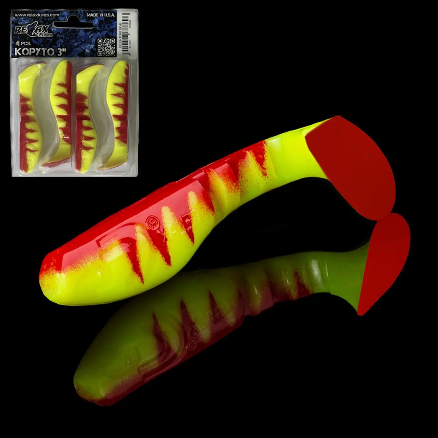 Kopyto 7,5cm Tiger Relax *(4buc) : Culoare - TG013R