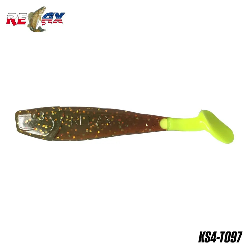 Relax King Shad 10cm Tail Blister *(4) : Culoare - T097