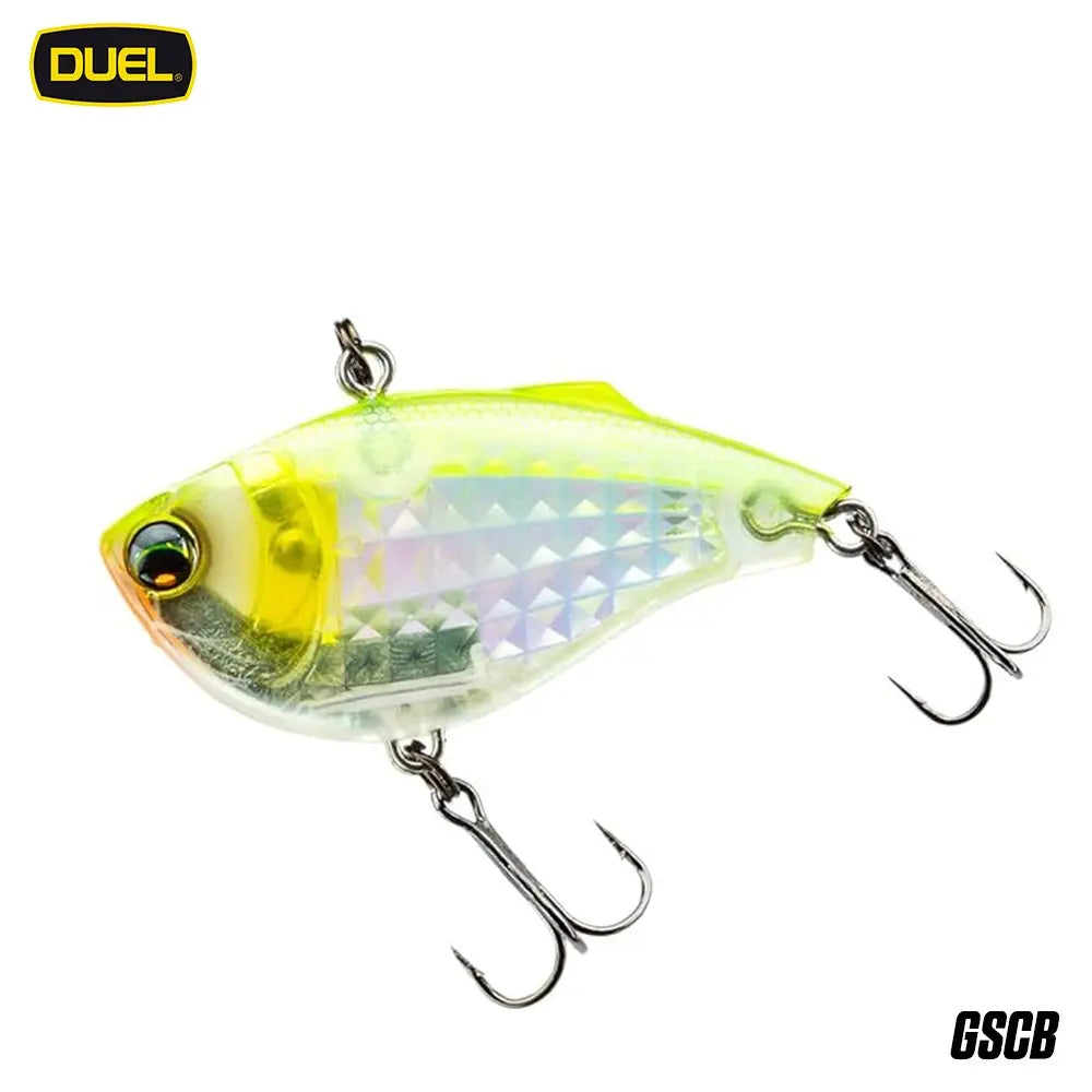 Rattl'n Duel L-BASS VIBE 60S / 14.5gr : Culoare - GSCB - Ghost Chart Black