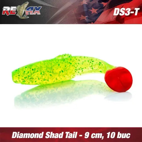 Diamond Shad 9cm Tail Relax (10buc/plic) : Culoare - T002