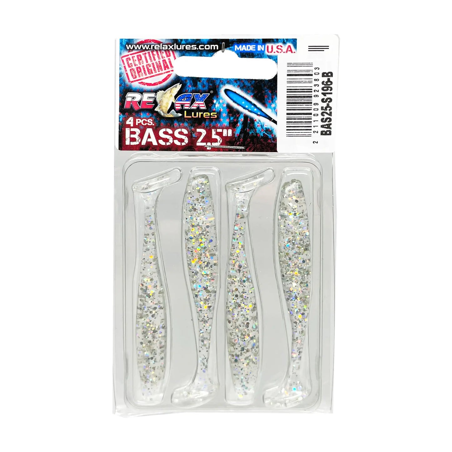 Bass 6,5cm Standard Relax *(4buc/blister) : Culoare - S196