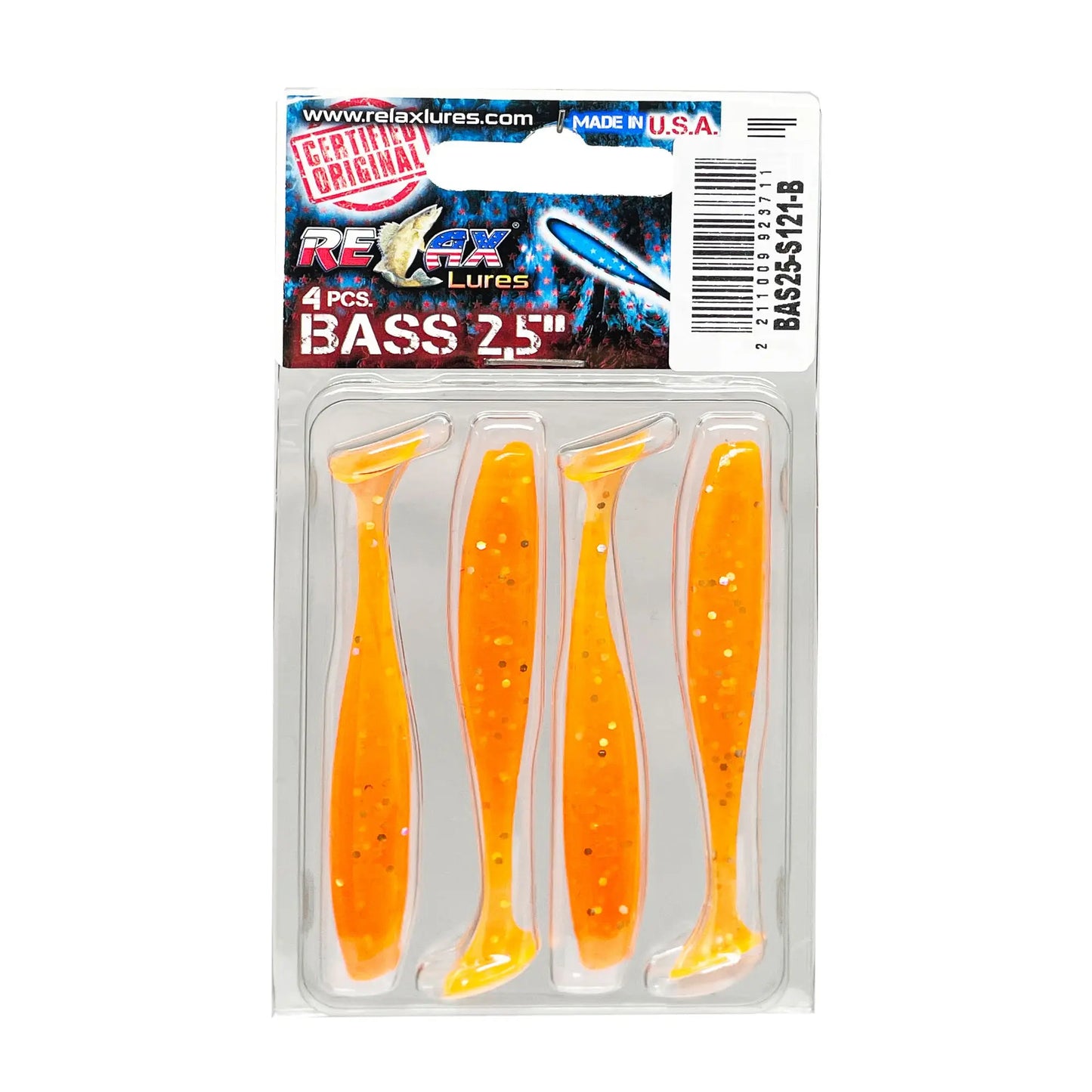 Bass 6,5cm Standard Relax *(4buc/blister) : Culoare - S121