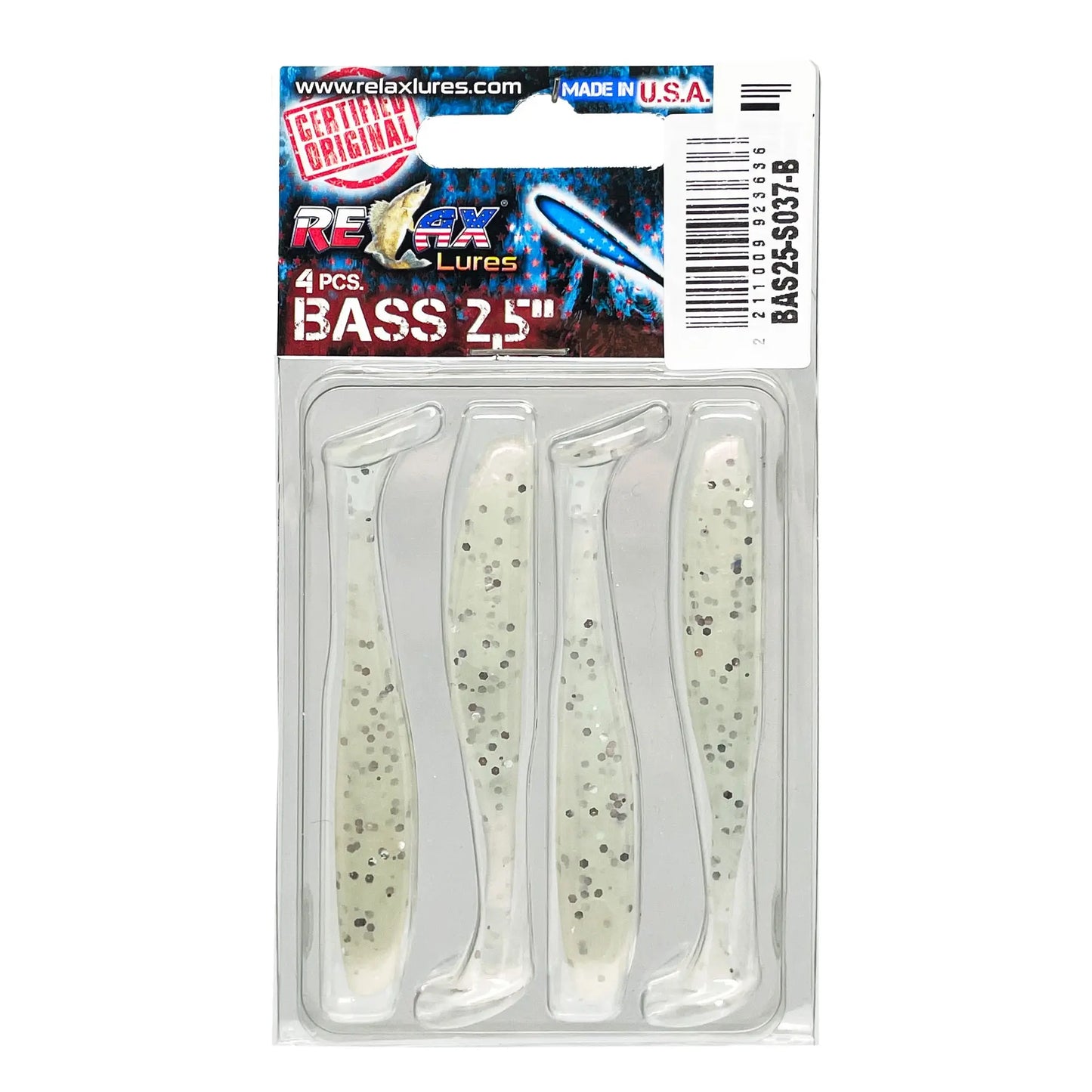 Bass 6,5cm Standard Relax *(4buc/blister) : Culoare - S037
