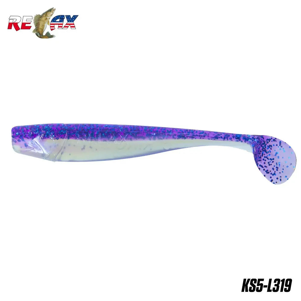 King Shad 12,5cm Laminat Relax (5buc/plic) : Culoare - L319