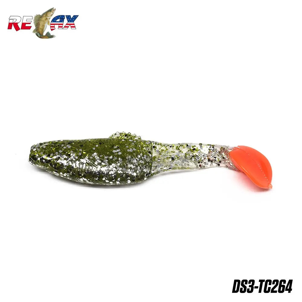 Diamond Shad 9cm TriColourc Relax (10buc/plic) : Culoare - TC264