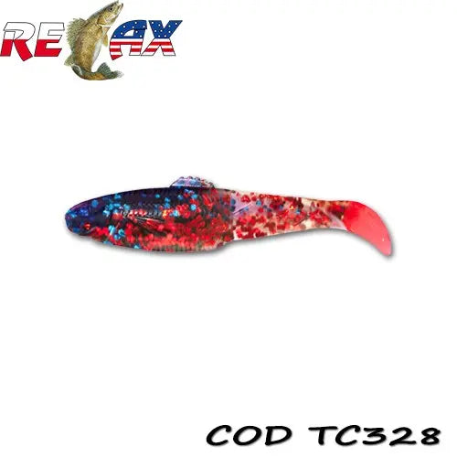 Diamond Shad 9cm TriColourc Relax (10buc/plic) : Culoare - TC328