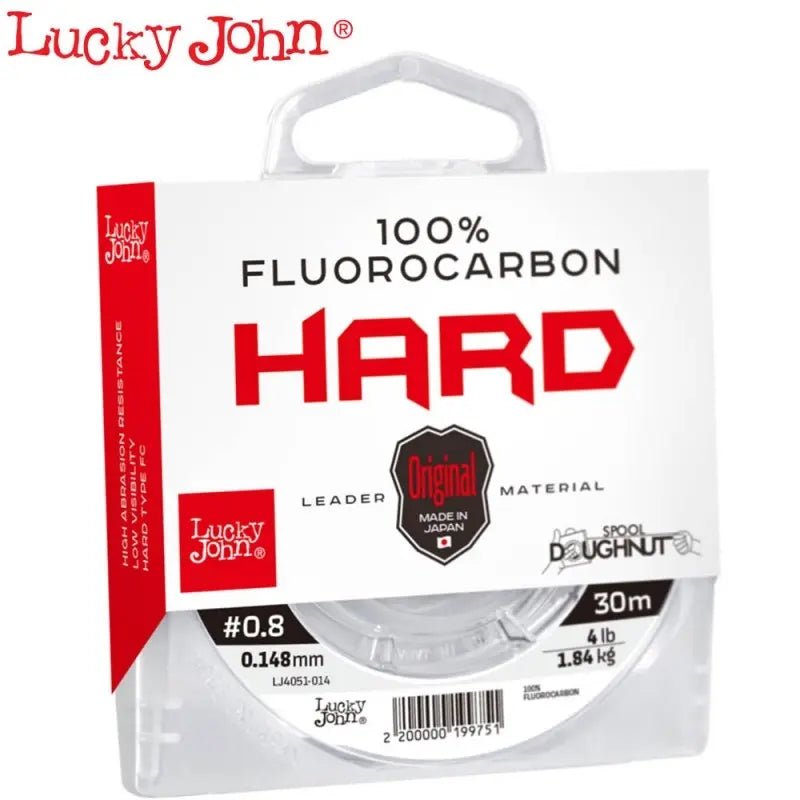 Fir Fluorocarbon Lucky John HARD Clear 30m : Grosime - 0.16mm - 2.26kg