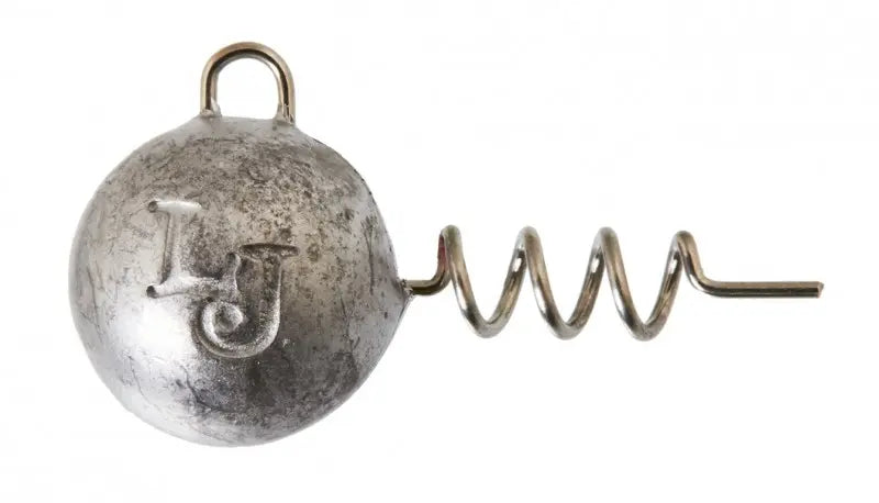 Cap de Jig Lucky John Corkscrew Round Ball Jig Head : Greutate - 8 gr