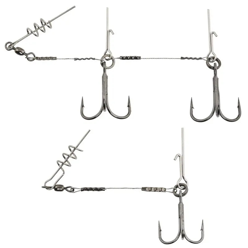Lucky John Stinger System SSW 1x7 : Tip - 2 ancore nr.1/0