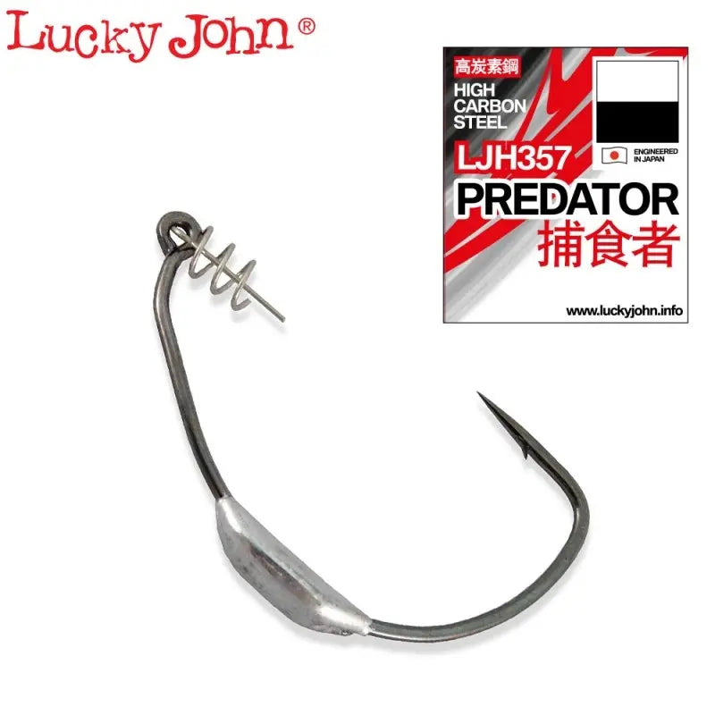 Lucky John Carlig Offset Predators lestat 357 : Marime - 4/0