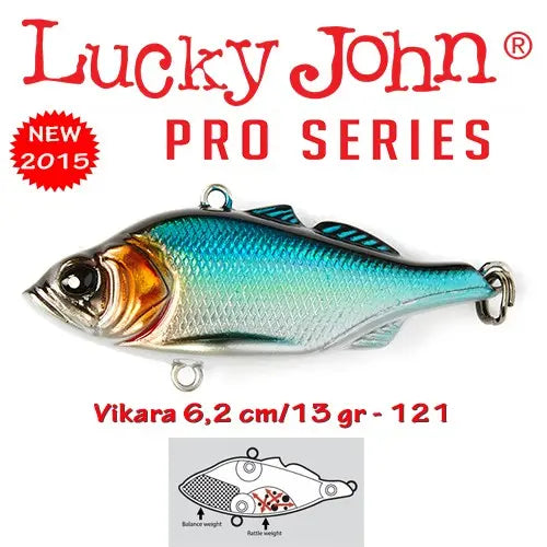 Lucky John Vikara 6,2 CM S : Culoare - 121
