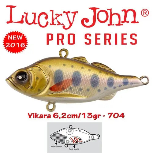 Lucky John Vikara 6,2 CM S : Culoare - 704