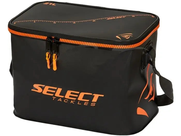 Select Folding Bakkan 45L Black and Orange 50 x 30 x 30cm
