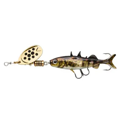 Lingurita Rotativa Abu Garcia FA Stickle Spinner 6.5cm Natural Stickle