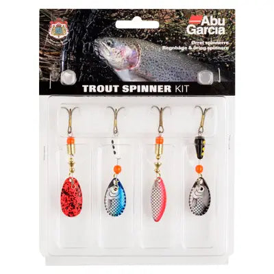 Lingurita Rotativa Abu Garcia Trout - kit spinner in 4-pack