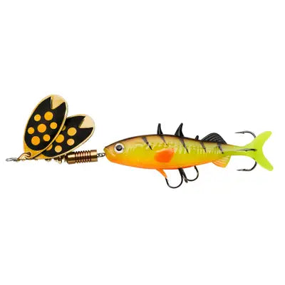 Lingurita Rotativa Abu Garcia FA Stickle Spinner 10.0cm Fire Perch