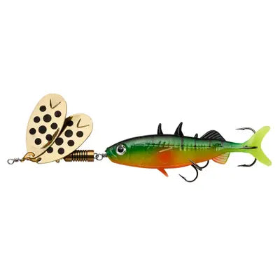 Lingurita Rotativa Abu Garcia FA Stickle Spinner 10.0cm Firetiger