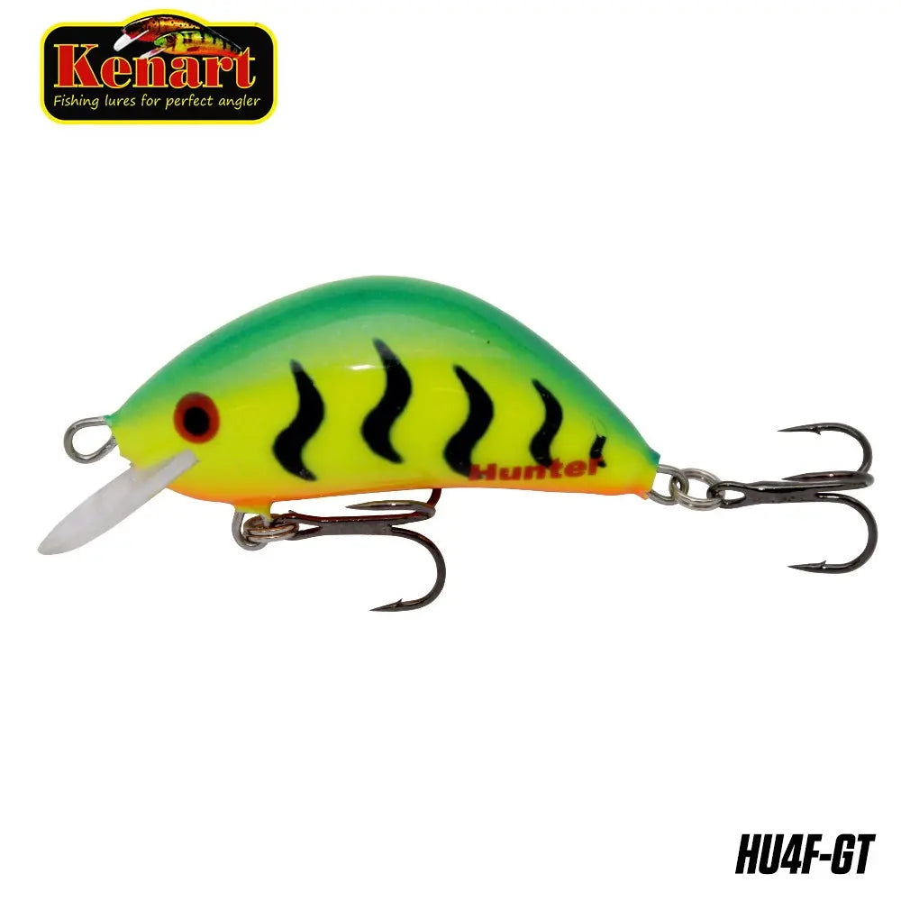 Vobler Clean Hunter Floating 4cm/4g Kenart : Culoare - Green Tiger