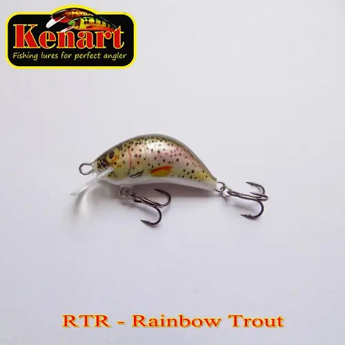 Vobler Clean Hunter Floating 4cm/4g Kenart : Culoare - Rainbow Trout