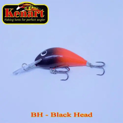 Vobler Shark Floating 4cm/4g Kenart : Culoare - Black Tan
