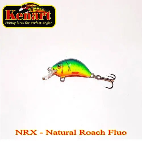 Vobler Clean Hunter Sinking 2cm/2g Kenart : Culoare - Natural Roach Fluo
