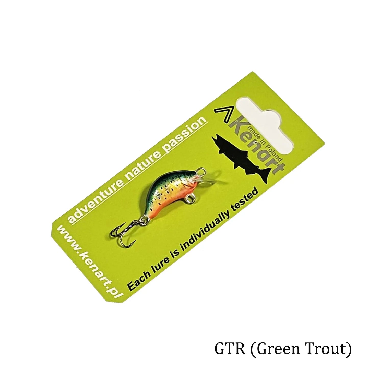 Vobler Clean Hunter Sinking 3cm/3g Kenart : Culoare - NRX