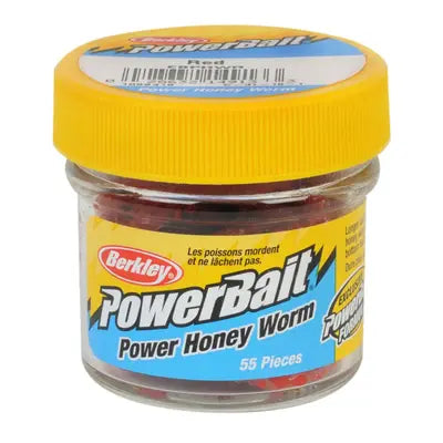 Shad Berkley Ebphwr Pwr Honey Wrm Red 35