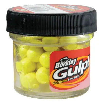 Shad Berkley Gpfe-ye Gulp Fltg Eggs Yellow 46
