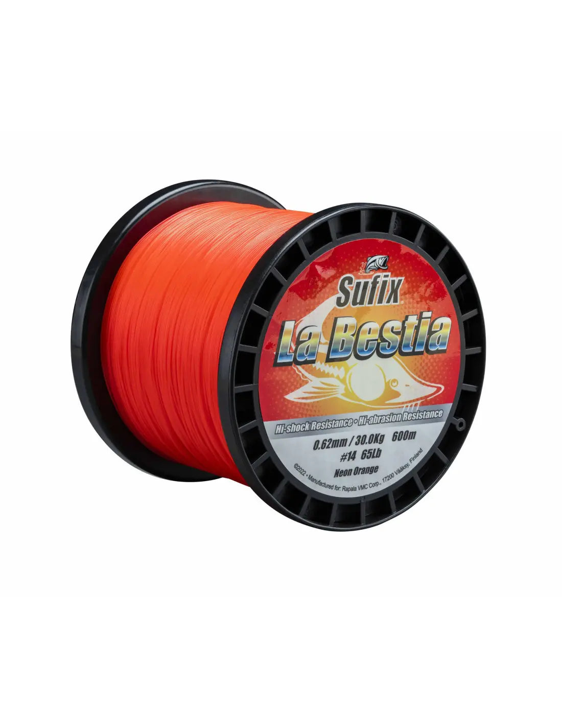 Sufix La Bestia 600m Orange 65lb