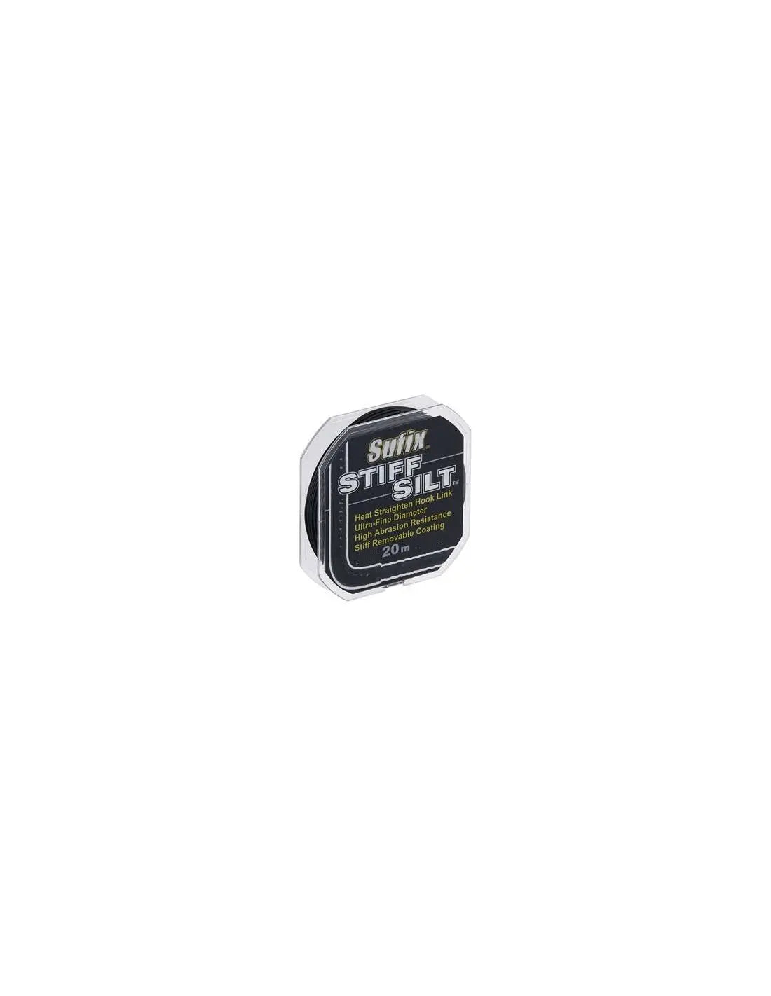 Sufix Stiff Silt 20m 15lb/black Color