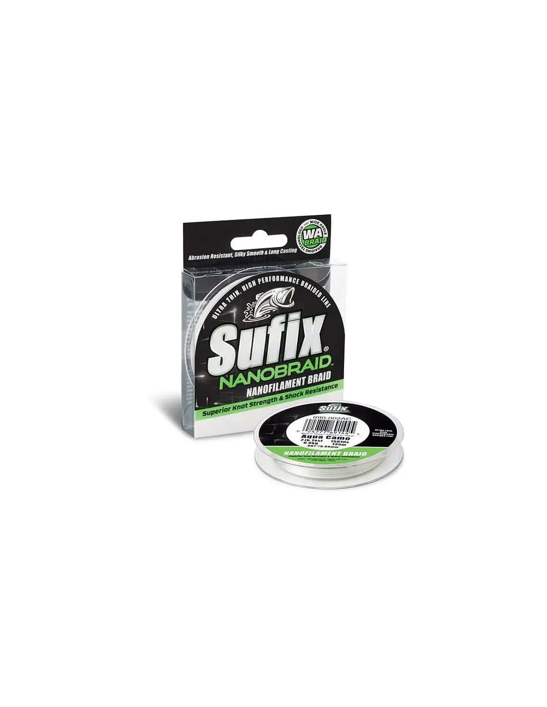 Sufix Nano Braid 135m 0.10mm/5.0kg/11lb/aqua Camo