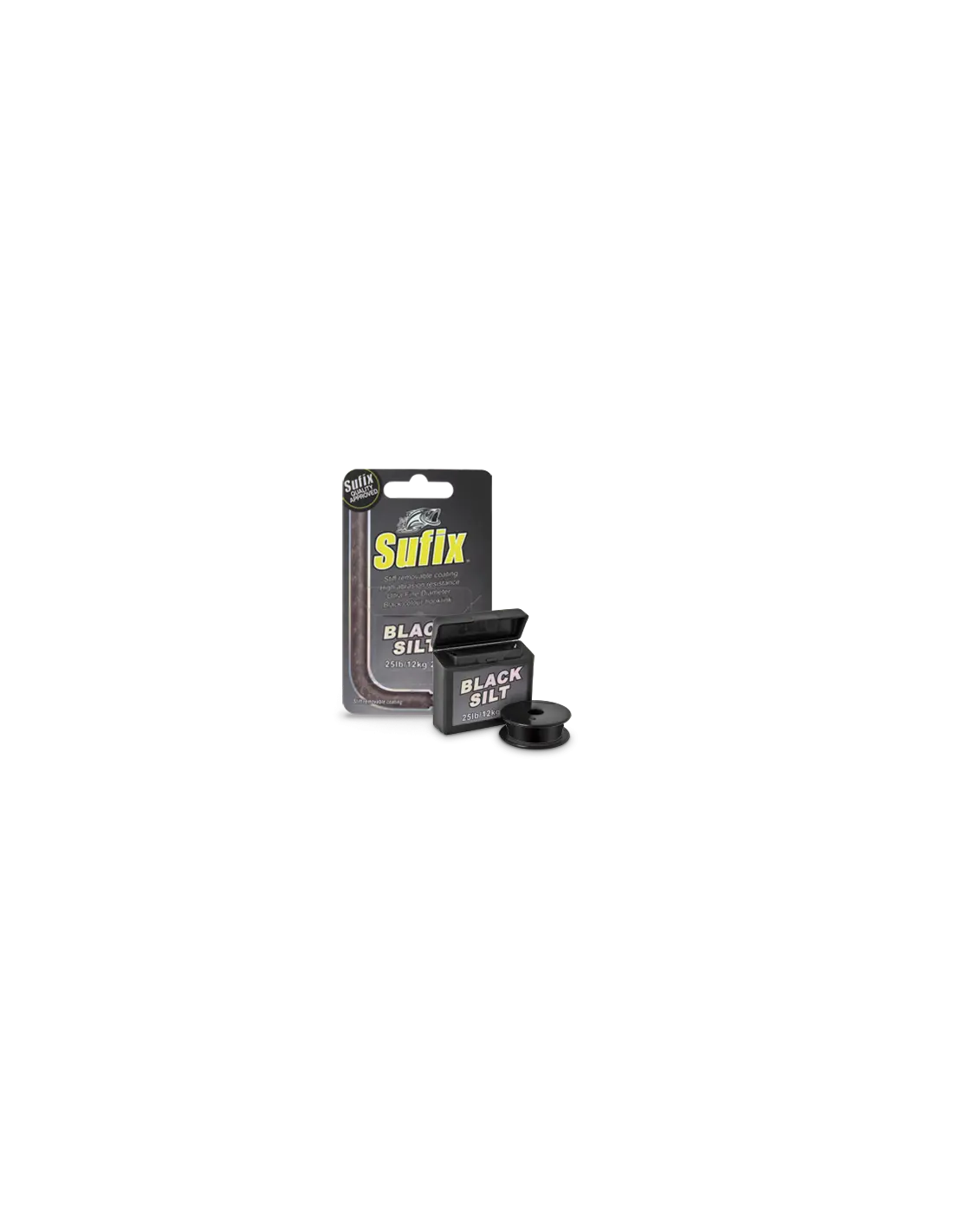 Sufix Black Silt 20m 10lb/black Color