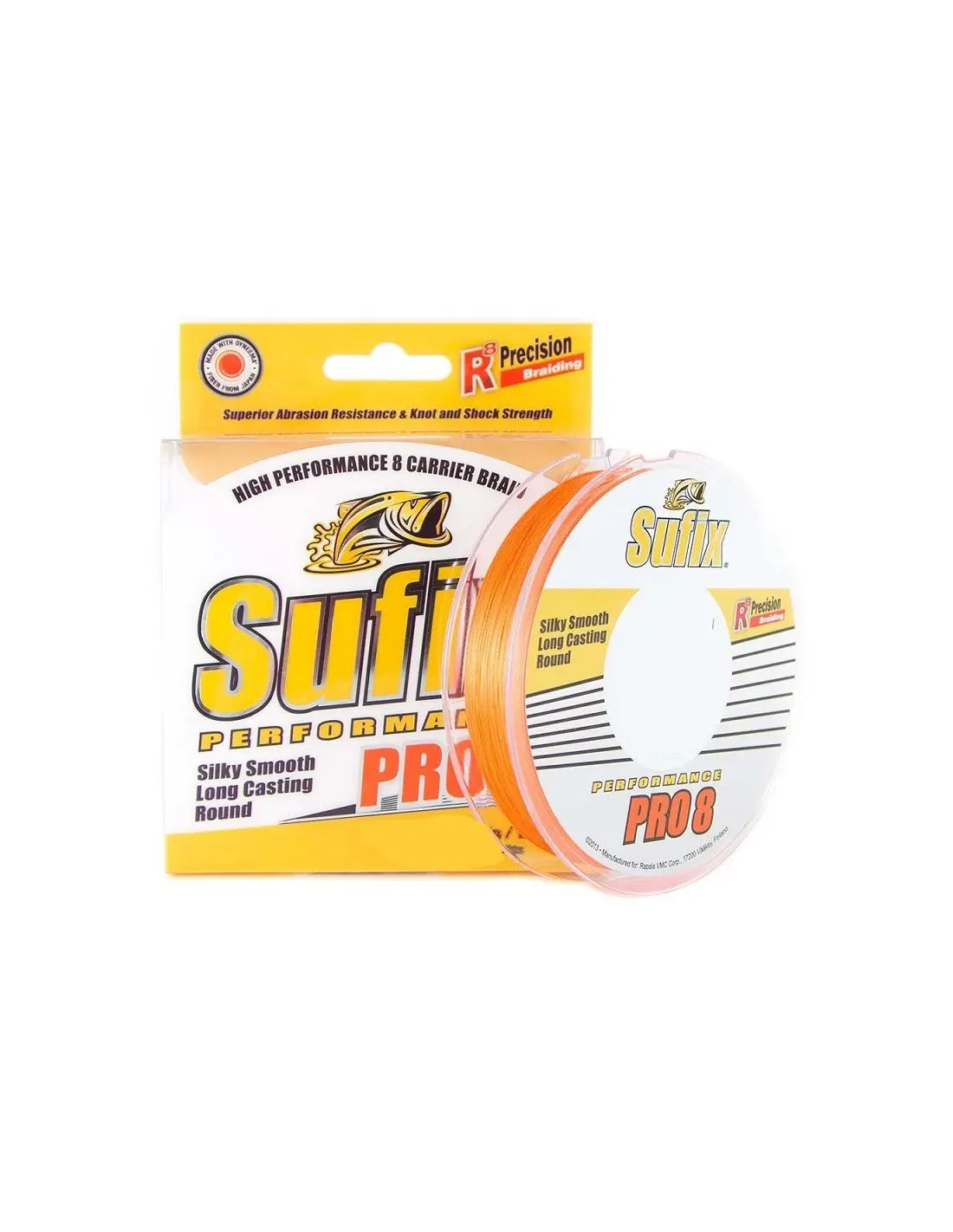 Sufix Performance Pro 8 135m 0.10mm Orange