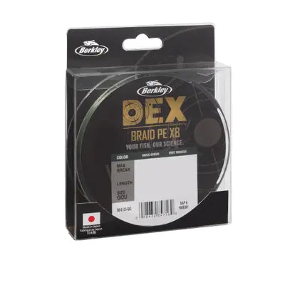 Fir Textil Berkley Berkley DEX x8 PE .10mm 150m 7.9kg MG