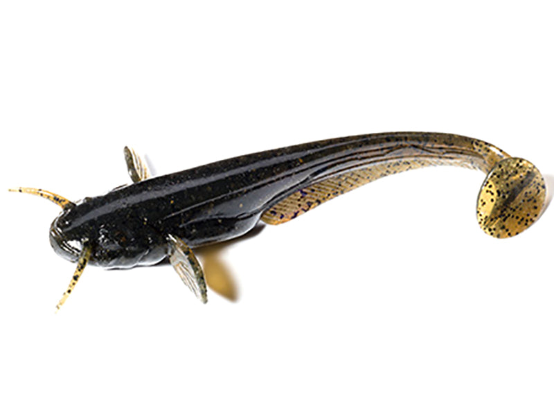 Shad FishUp Catfish 5cm #043 Watermelon Brown Black