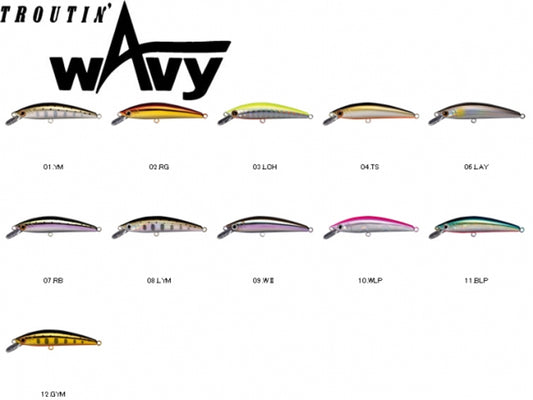 Vobler Vobler Smith Troutin Wavy 65mm 5.5g 08 S