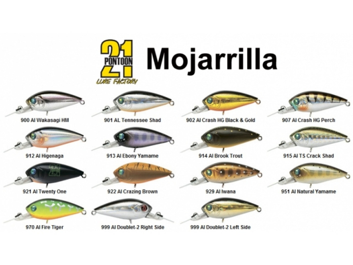 Vobler Pontoon21 Mojarrilla 901 4cm 3.4g Floating Mr